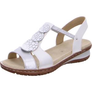 Dámské Sandály Ara Hawaii Argento Bílé | ARA026OFS