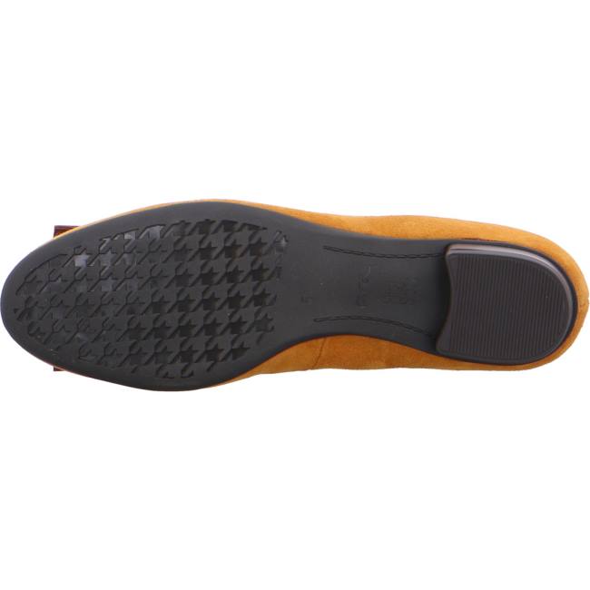 Dámské Baleríny Ara Ballet Pumps Bari Curry Žluté | ARA742YEI