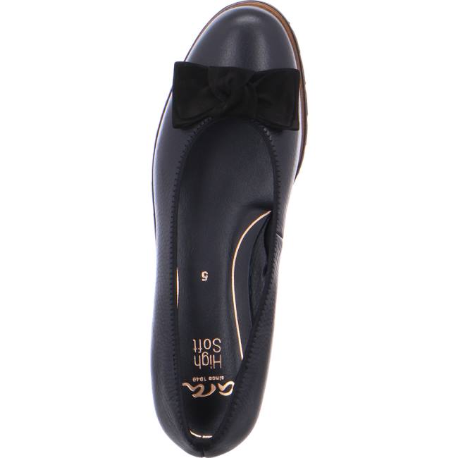 Dámské Baleríny Ara Ballet Pumps Bari-sport Černé | ARA435YXD