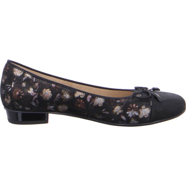 Dámské Baleríny Ara Ballet Pumps Bari Černé | ARA031JPB