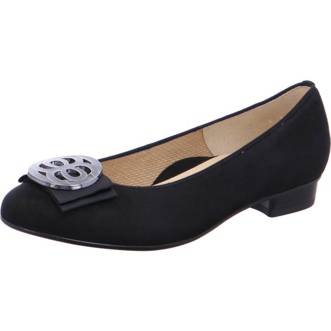 Dámské Baleríny Ara Ballet Pumps Bari Černé | ARA058UQP