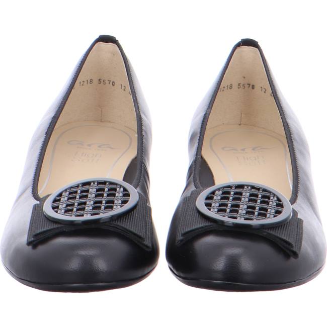Dámské Baleríny Ara Ballet Pumps Bari Černé | ARA206DMF