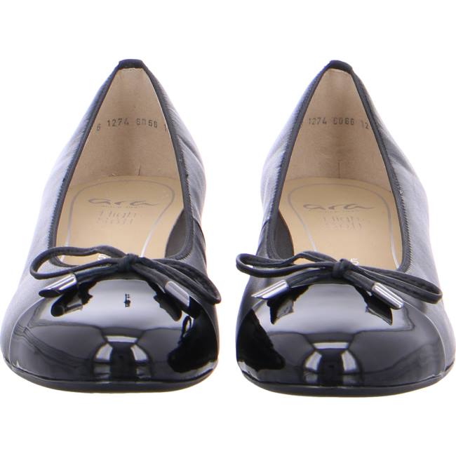 Dámské Baleríny Ara Ballet Pumps Bari Černé | ARA583BFY