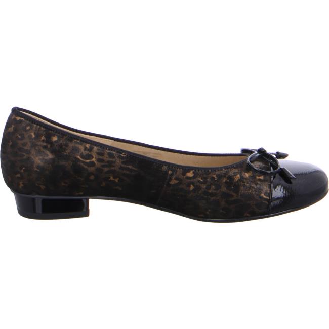Dámské Baleríny Ara Ballet Pumps Bari Černé | ARA698GAO