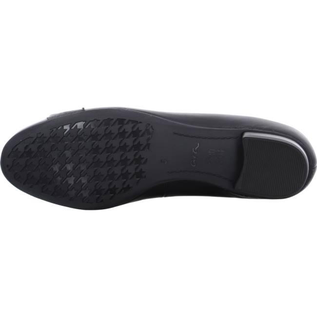 Dámské Baleríny Ara Ballet Pumps Bari Černé | ARA859IML