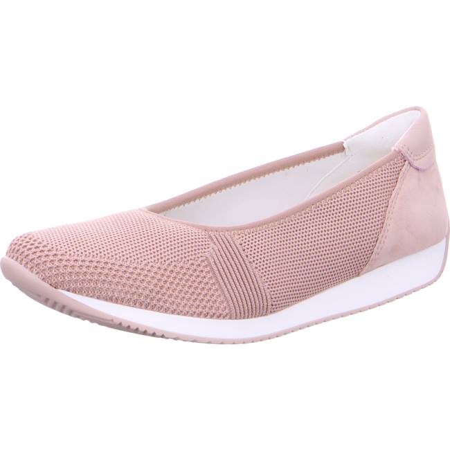 Dámské Baleríny Ara Ballet Pumps Porto Powder Růžové | ARA170UZS