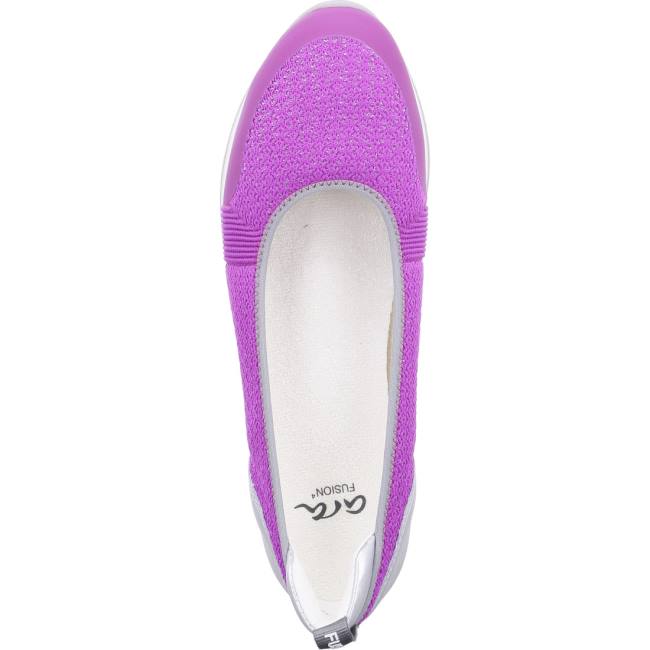 Dámské Baleríny Ara Ballet Pumps Porto Pink Červené | ARA307TSF