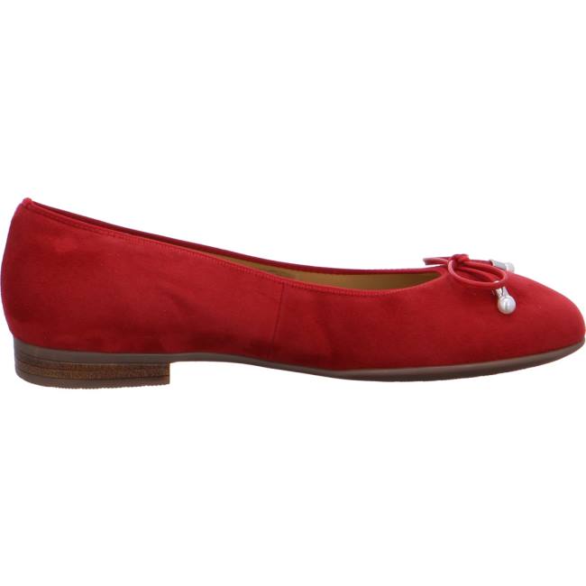 Dámské Baleríny Ara Ballet Pumps Sardinia Červené | ARA107JAS