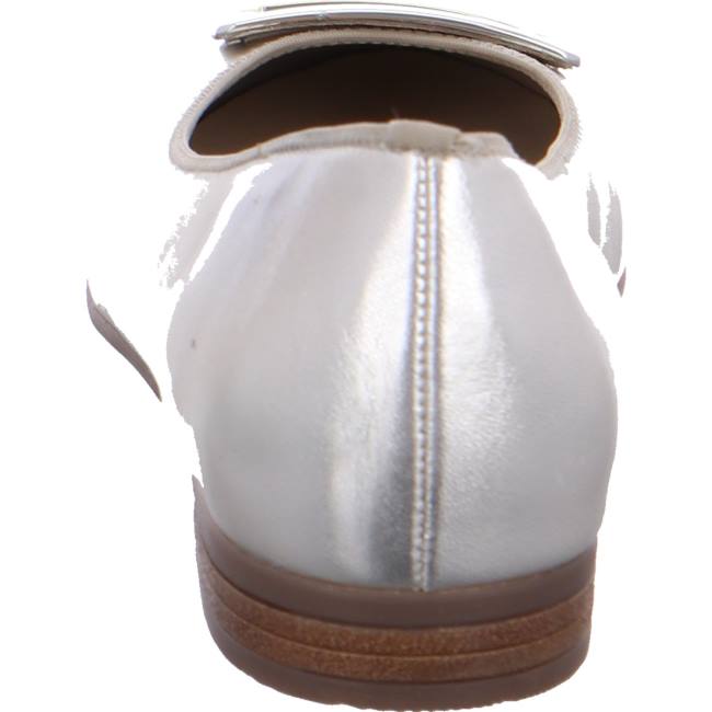 Dámské Baleríny Ara Ballet Pumps Sardinia Gold Šedé | ARA236POB