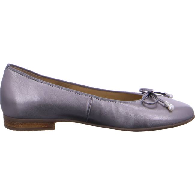 Dámské Baleríny Ara Ballet Pumps Sardinia Tin Šedé | ARA319QIB