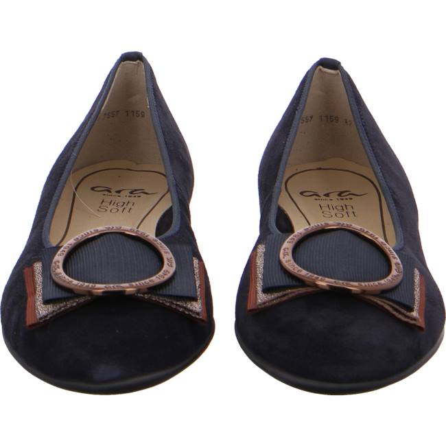 Dámské Baleríny Ara Ballet Pumps Sardinia Blankyt | ARA638BTK