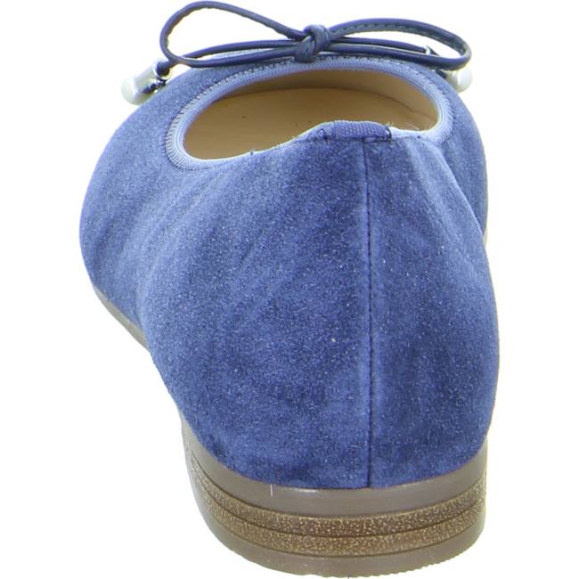 Dámské Baleríny Ara Ballet Pumps Sardinia Indigo Blankyt | ARA792SRJ