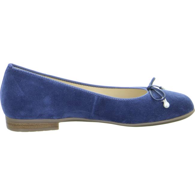 Dámské Baleríny Ara Ballet Pumps Sardinia Indigo Blankyt | ARA792SRJ