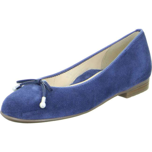 Dámské Baleríny Ara Ballet Pumps Sardinia Indigo Blankyt | ARA792SRJ