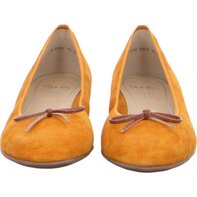 Dámské Baleríny Ara Flats Sardinia Hnědé | ARA093ERM