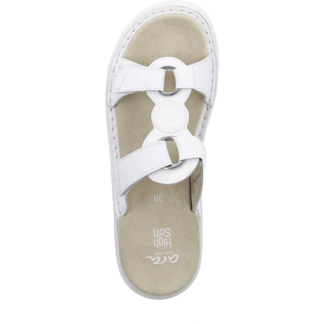 Dámské Boty Mules Ara Courtyard Bílé | ARA649SDQ