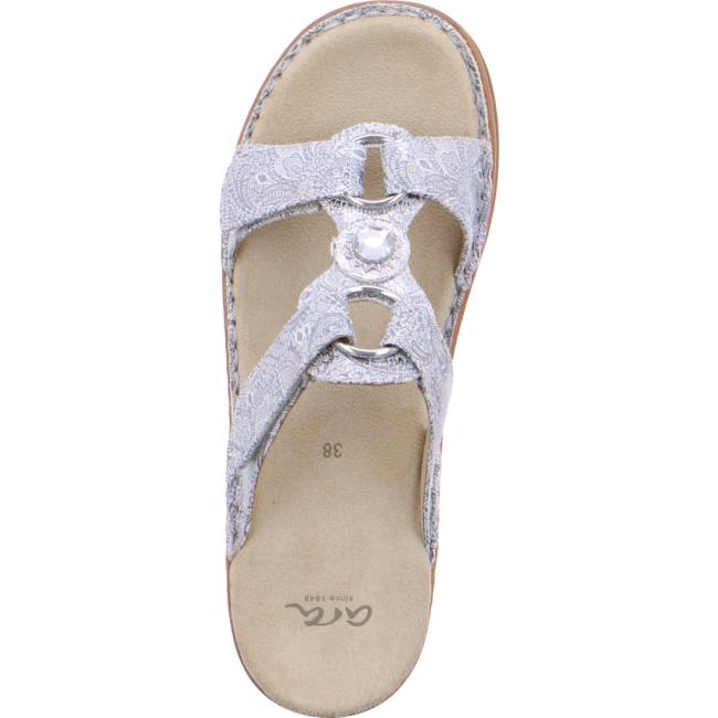 Dámské Boty Mules Ara Hawaii Silver Šedé | ARA923DYN