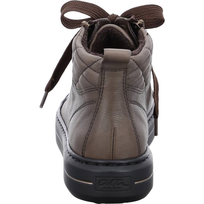 Dámské Kozačky Ara Ankle Courtyard Taiga Hnědé | ARA328XTR