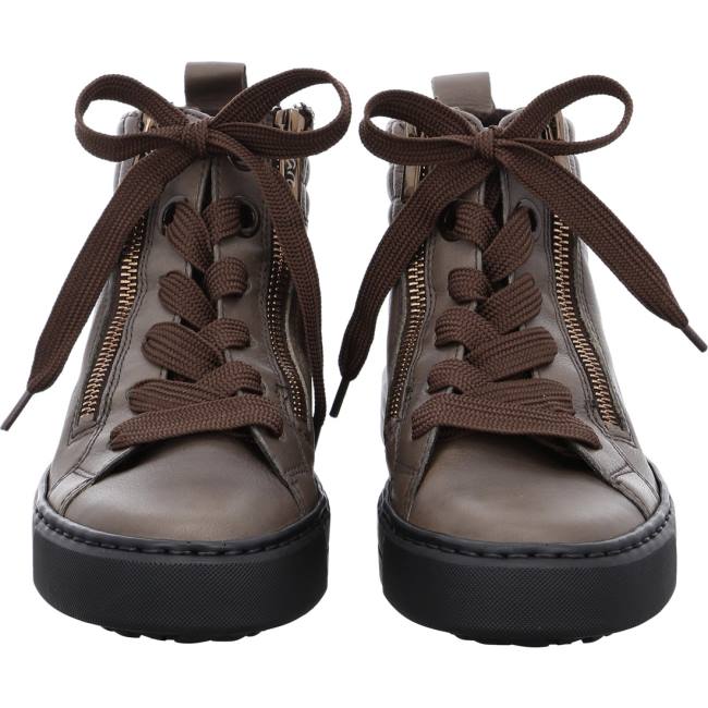 Dámské Kozačky Ara Ankle Courtyard Taiga Hnědé | ARA328XTR