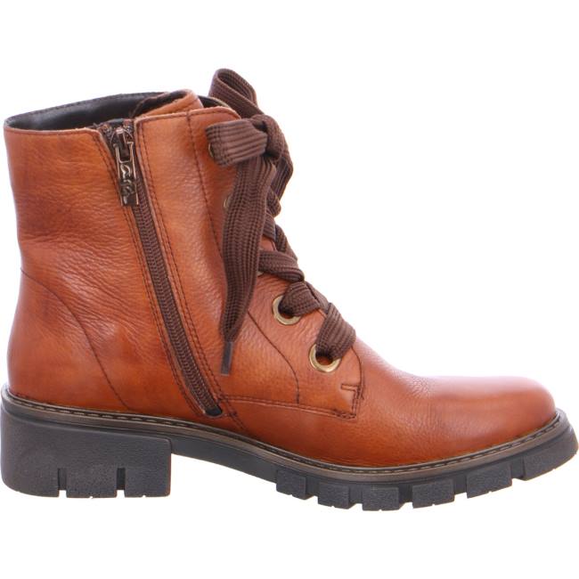 Dámské Kozačky Ara Ankle Dover Cognac Hnědé | ARA094HOP