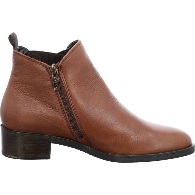Dámské Kozačky Ara Ankle Parker Cognac Hnědé | ARA305ORZ