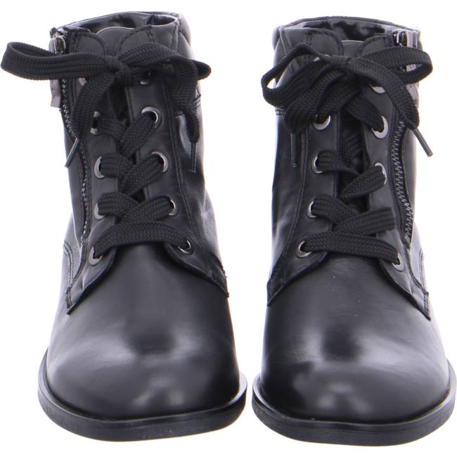 Dámské Kozačky Ara Ankle Parker Černé | ARA038FKV