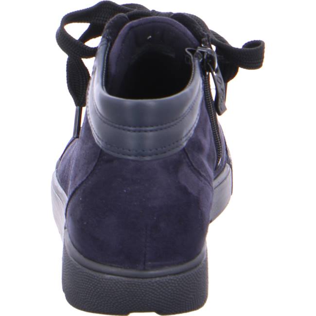Dámské Kozačky Ara Ankle Rom Navy Blankyt | ARA945CBO