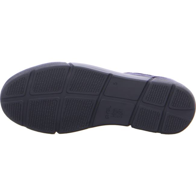 Dámské Kozačky Ara Ankle Rom Navy Blankyt | ARA945CBO