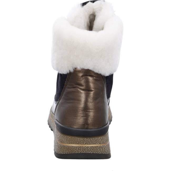 Dámské Kozačky Ara High Top Osaka Blankyt | ARA514OXR