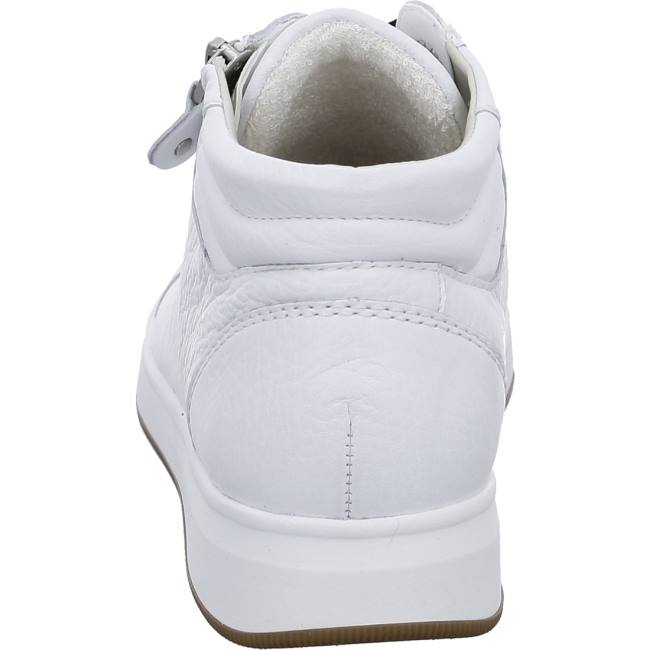Dámské Kozačky Ara High Top Rom Bílé | ARA289PEA