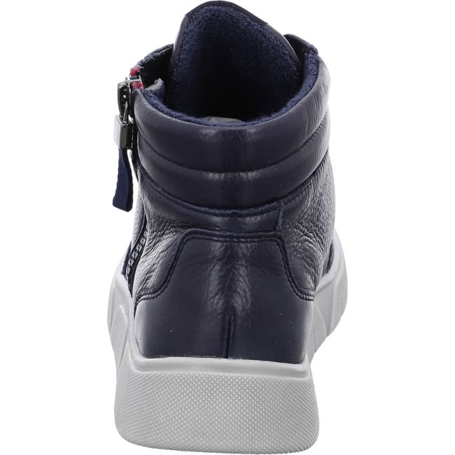 Dámské Kozačky Ara High Top Rom-sport Blankyt | ARA590ZFM