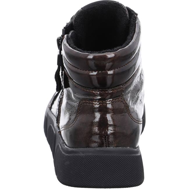 Dámské Kozačky Ara High Top Rom-sport Bronze Hnědé | ARA735BKN