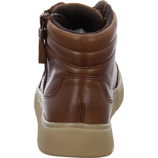 Dámské Kozačky Ara High Top Rom-sport Nuts Hnědé | ARA549SFE