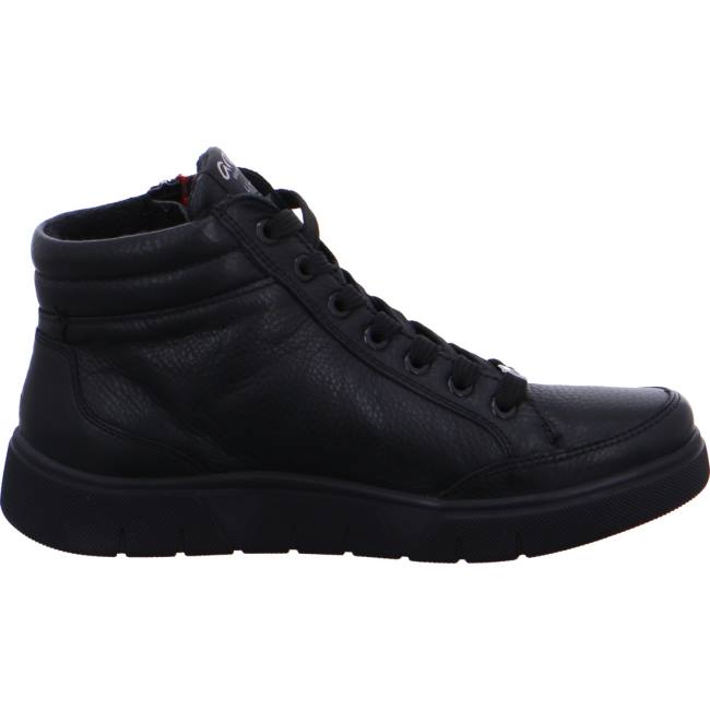 Dámské Kozačky Ara High Top Rom-sport Černé | ARA038EQF