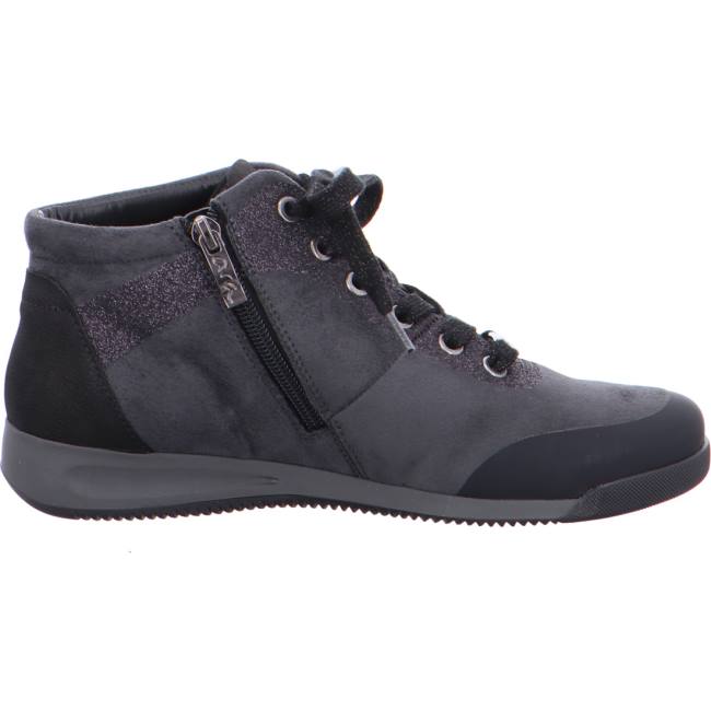 Dámské Kozačky Ara High Top Rom Černé | ARA138EAF