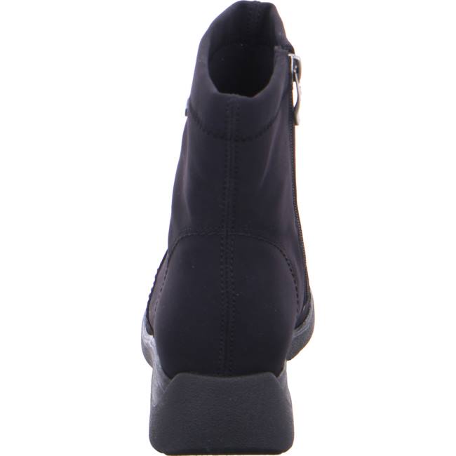 Dámské Kozačky Ara Slip-ons Posio Černé | ARA159WKV