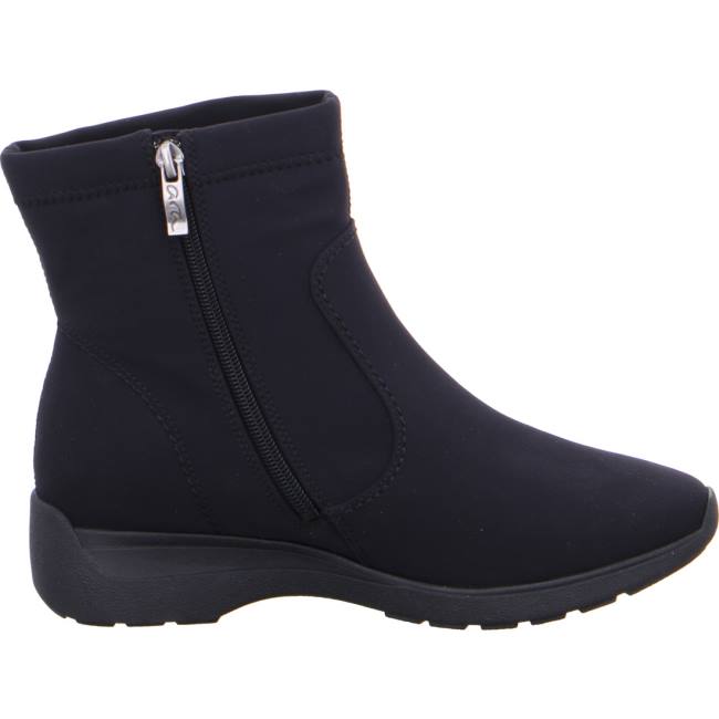 Dámské Kozačky Ara Slip-ons Posio Černé | ARA159WKV