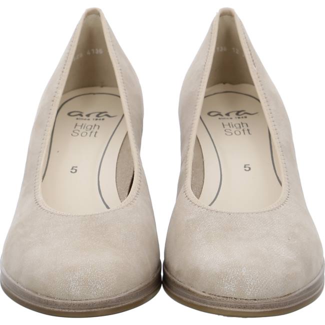 Dámské Lodičky Ara Court Shoes Cannes Sand Béžový | ARA158SQP