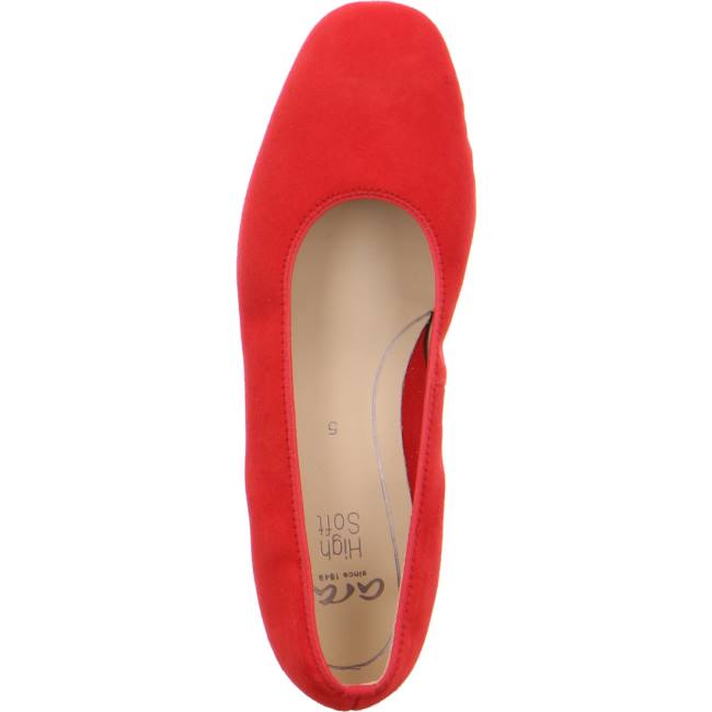 Dámské Lodičky Ara Court Shoes Graz Flame Červené | ARA701CLQ