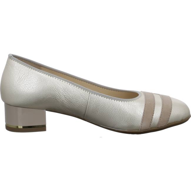 Dámské Lodičky Ara Court Shoes Graz Platinum Stříbrné | ARA239VLP