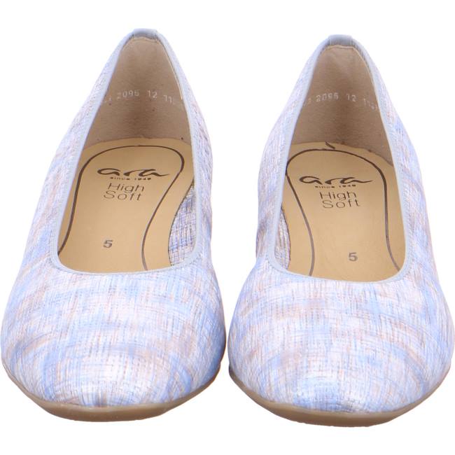 Dámské Lodičky Ara Court Shoes Graz Sky Blankyt | ARA517SXM