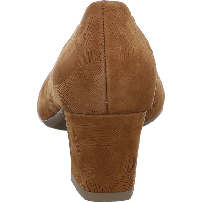 Dámské Lodičky Ara Court Shoes London Cognac Hnědé | ARA904YUG