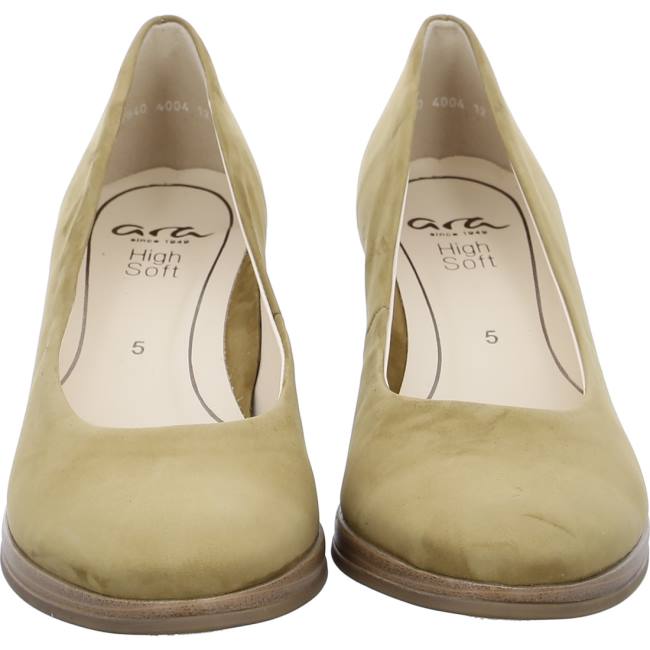Dámské Lodičky Ara Court Shoes Orly Khaki Zelene | ARA028LGY