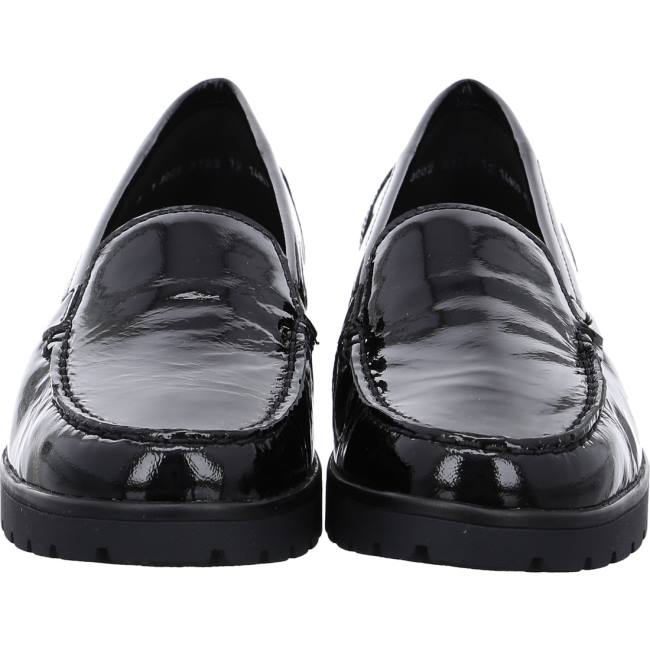 Dámské Mokasíny Ara Slip-ons Dallas Černé | ARA208FKY