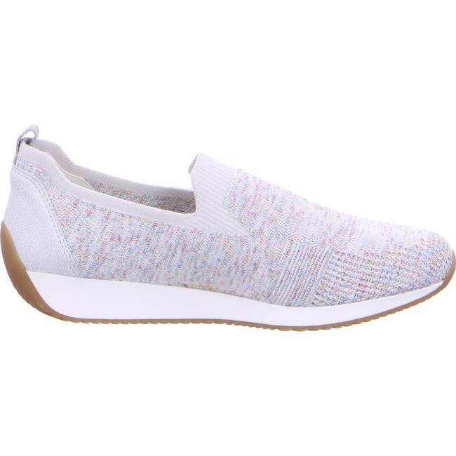 Dámské Mokasíny Ara Slip-ons Lissabon Candy Bílé | ARA156FPB