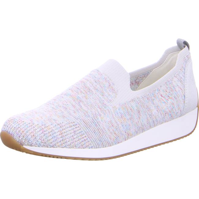 Dámské Mokasíny Ara Slip-ons Lissabon Candy Bílé | ARA156FPB