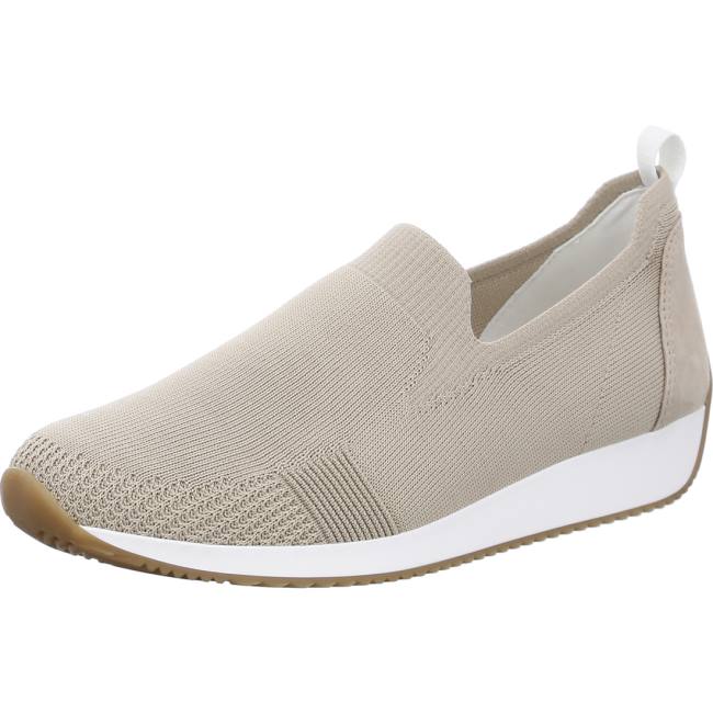 Dámské Mokasíny Ara Slip-ons Lissabon Sand Béžový | ARA702AWJ