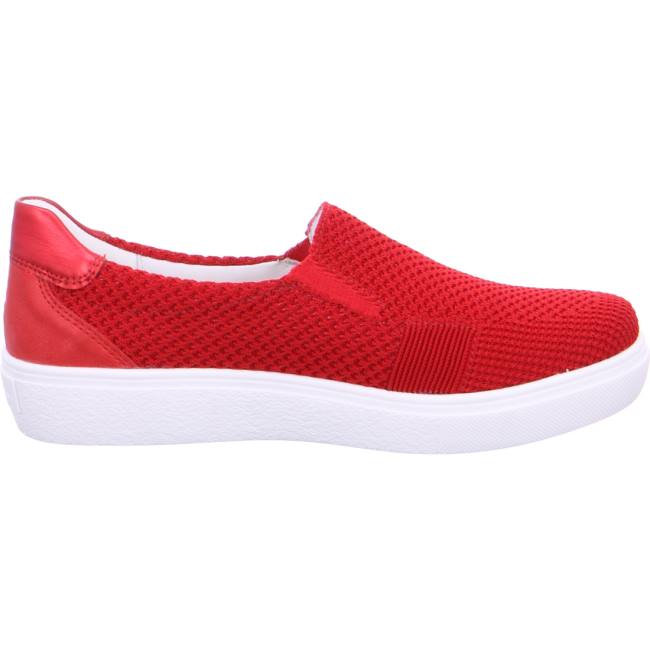 Dámské Mokasíny Ara Slip-ons New York Červené | ARA186OAQ