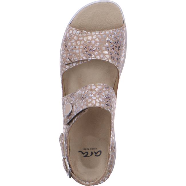 Dámské Sandály Ara Courtyard Camel Hnědé | ARA243JME