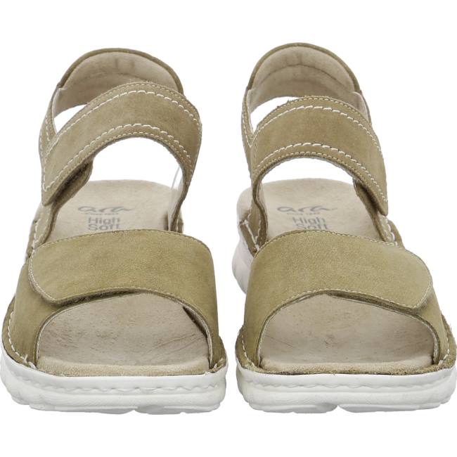 Dámské Sandály Ara Tampa Khaki Zelene | ARA016ZTL